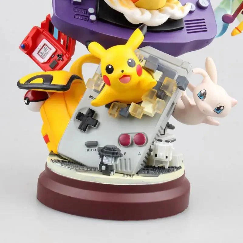 Figura Pokémon - Pikachu, Charizard y Mew