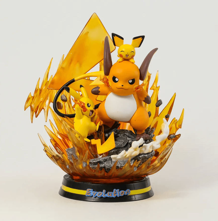 Figurine Pokémon - Raichu Evolution