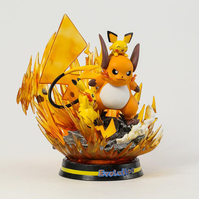 Figura Pokémon - Evolución Raichu