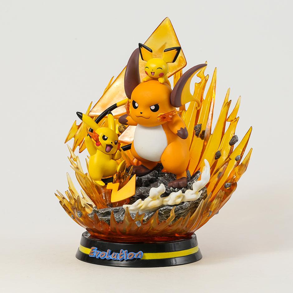 Figura Pokémon - Evolución Raichu