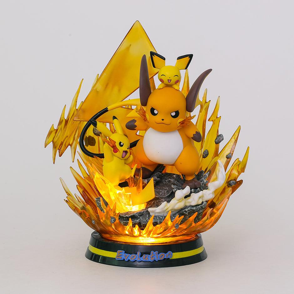 Figurine Pokémon - Raichu Evolution