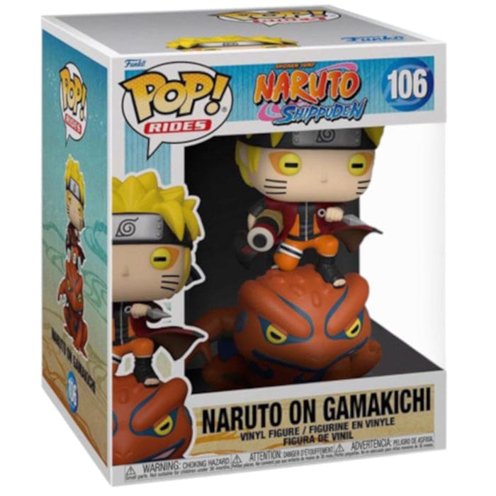 Figura POP Naruto y Gamakichi - Naruto Shippuden™