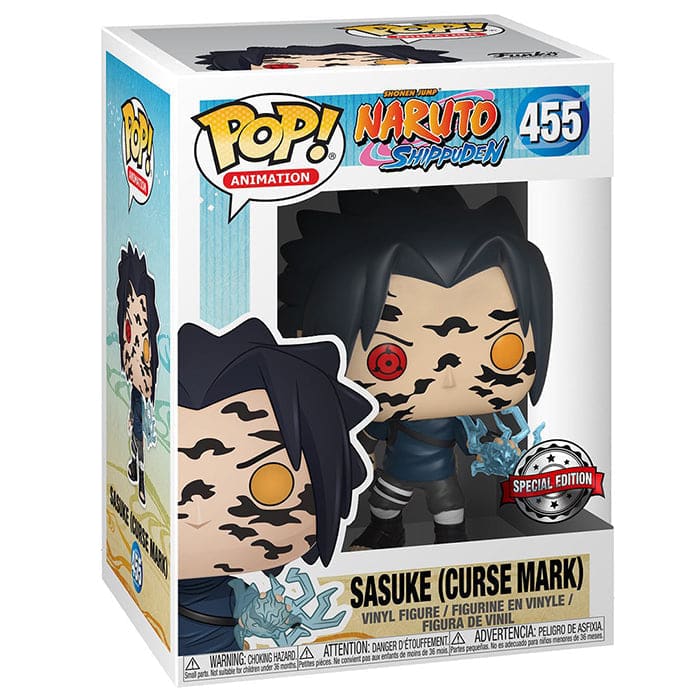 Figura POP Sasuke Uchiha Marca Maldita - Naruto Shippuden™