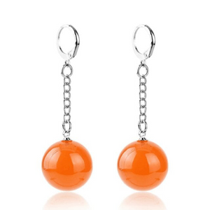 Boucles d'oreilles Potalas Orange - Dragon Ball Z™