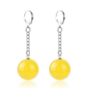 Boucles d'oreilles Potalas Jaune - Dragon Ball Z™