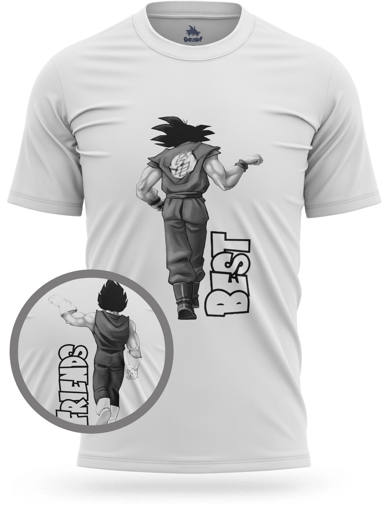 Camiseta Dragon Ball Z Mejores Amigos (Goku)