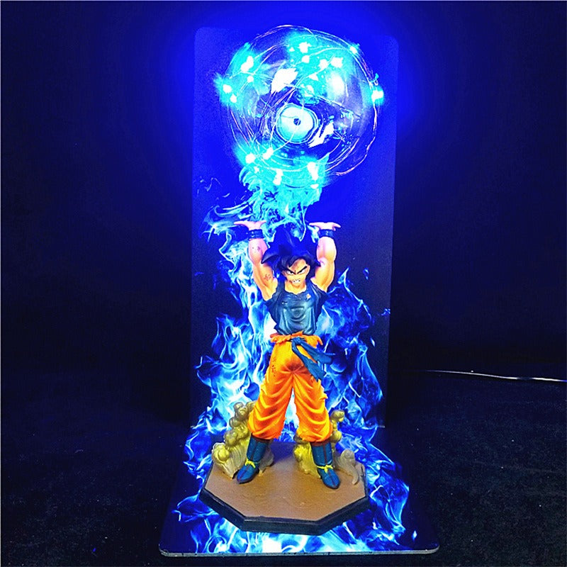 Dragon Ball Z Goku SSJ Genkidama Riesenlampe