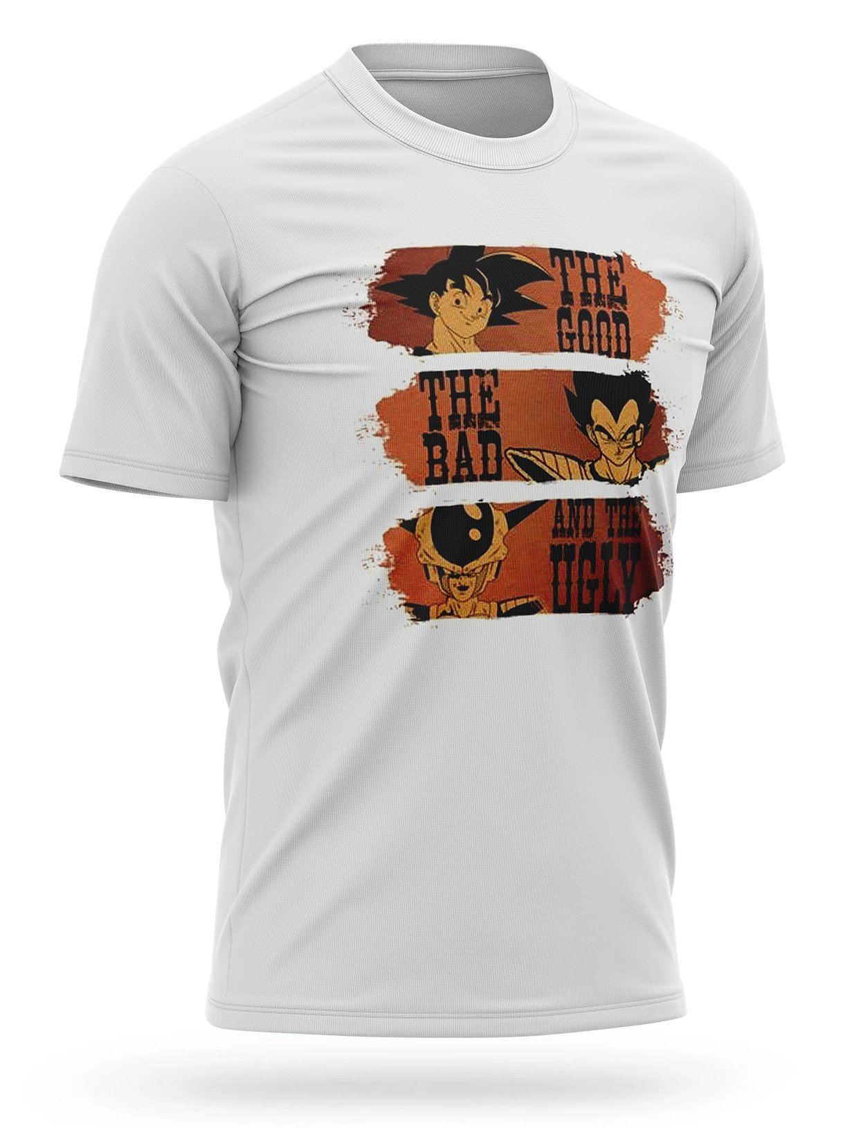 Camiseta Dragon Ball Bueno, Malo y Feo