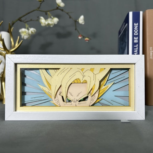 Caja de luz de Goku