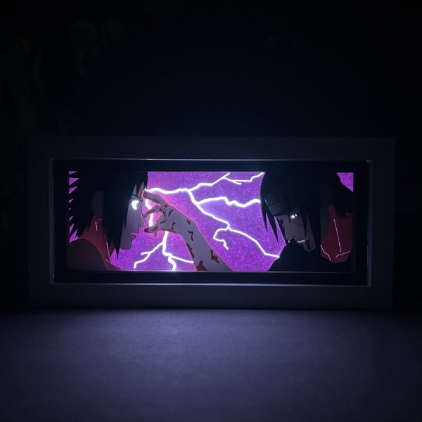 Caja de luz Itachi x Sasuke