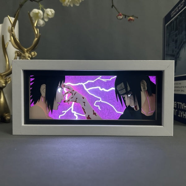 Caja de luz Itachi x Sasuke