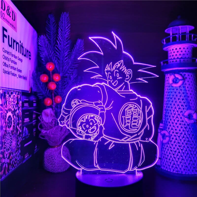 Lámpara LED Goku x Gohan - Dragon Ball Z™