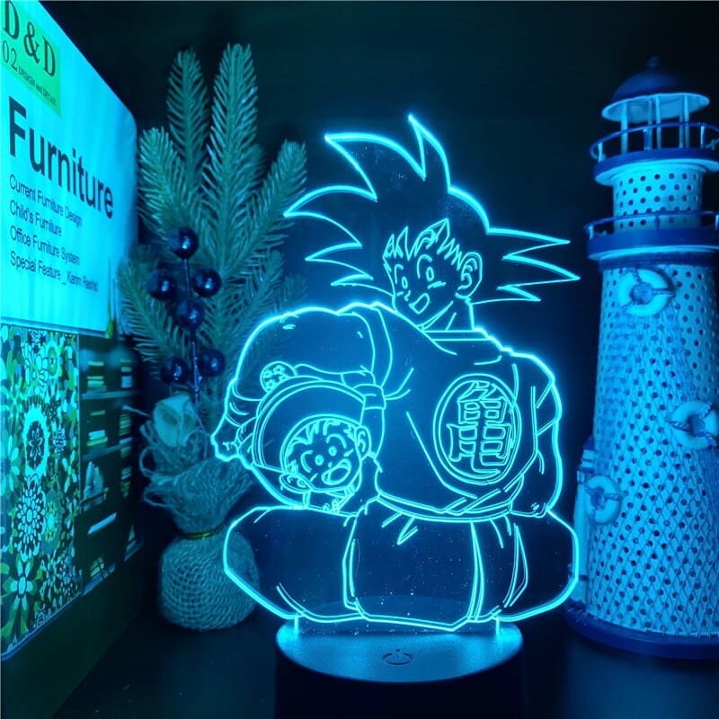 Lámpara LED Goku x Gohan - Dragon Ball Z™