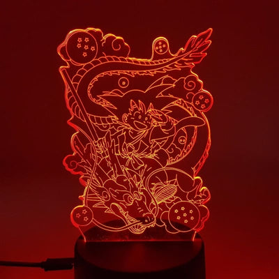 Lámpara LED Goku x Shenron - Dragon Ball Z™