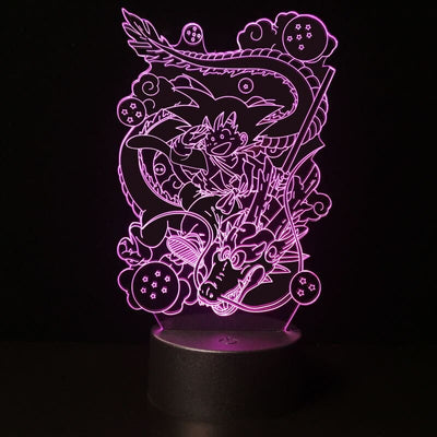 Lámpara LED Goku x Shenron - Dragon Ball Z™