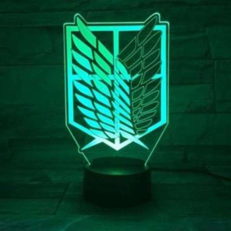 LED-Lampe mit Abzeichen des Survey Corps – Attack on Titan™