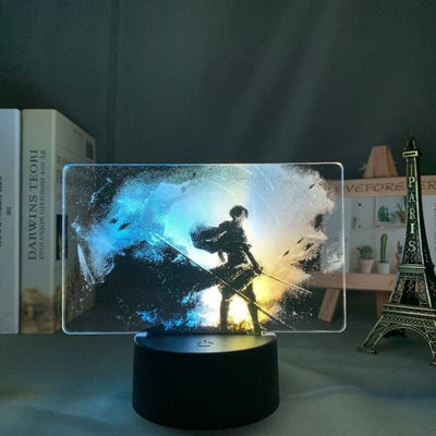 Zweifarbige LED-Lampe von Livail Ackerman – Attack on Titan™