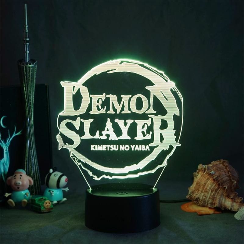 Lámpara LED con logotipo de Kimetsu no Yaiba - Demon Slayer™