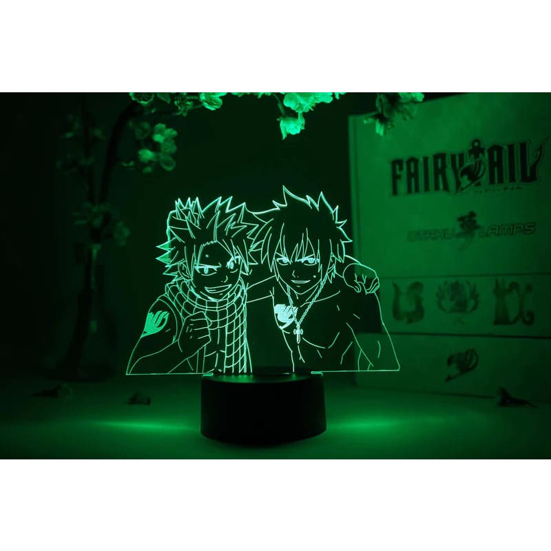 Natsu x graue LED-Lampe – Fairy Tail™