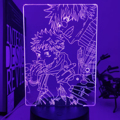 Satoru Gojo &amp; Yuji Itadori LED-Lampe – Jujutsu Kaisen™