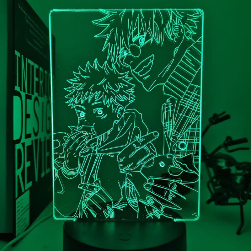 Satoru Gojo &amp; Yuji Itadori LED-Lampe – Jujutsu Kaisen™