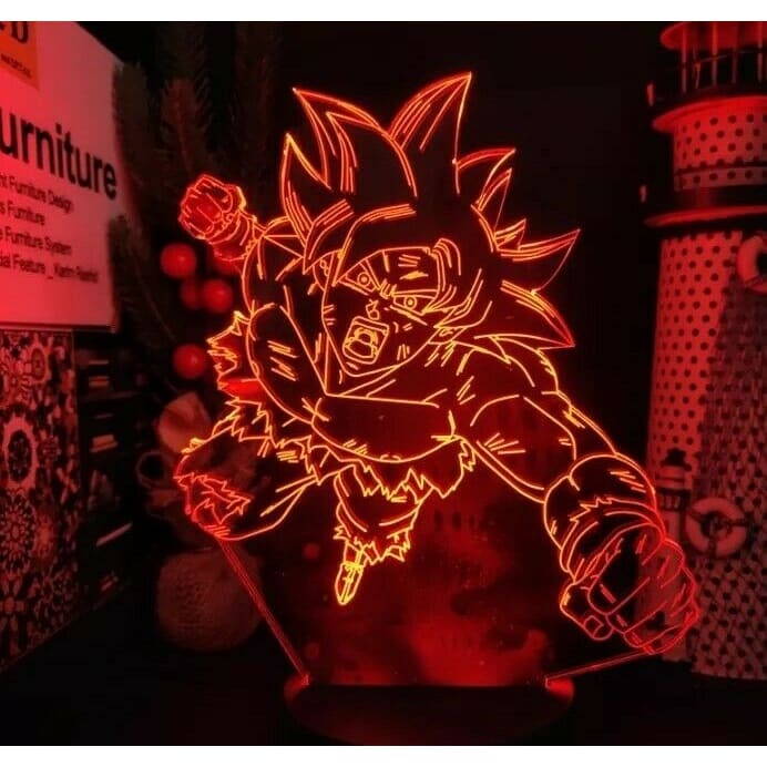 Son Goku SSJ God LED-Lampe – Dragon Ball Z™