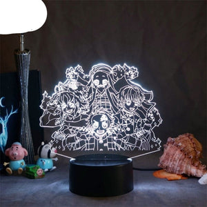 Lampe LED Tanjiro, Nezuko, Inosuke et Zenitsu - Demon Slayer™