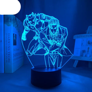 Lampe LED Yoshikage Kira avec son stand - Jojo's Bizarre Adventure™