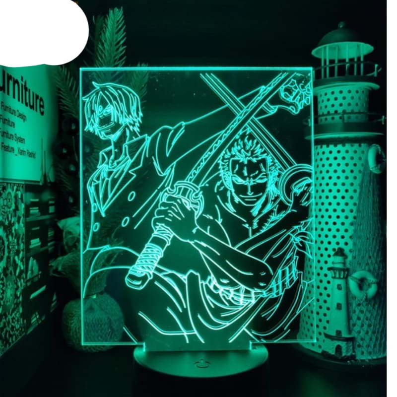 Lampe Led Zoro x Sanji - One Piece™