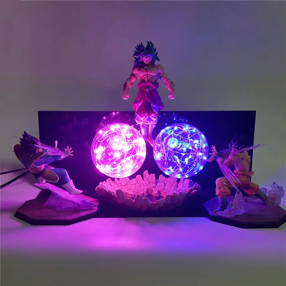 Lampe Dragon Ball Z Broly SSJ Légendaire