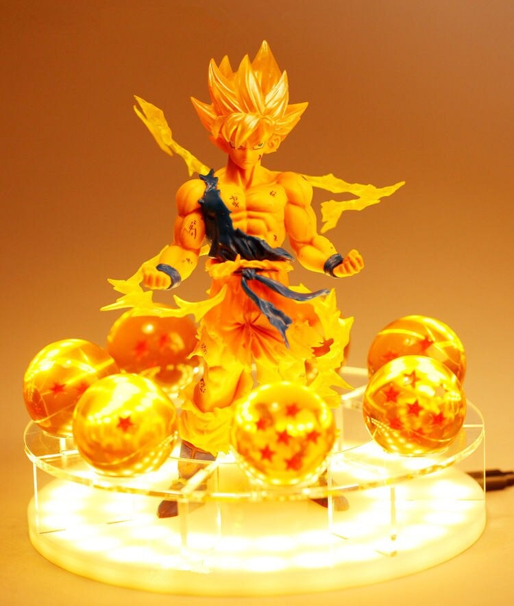 Dragon Ball Z Goku Saiyajin-Kriegerlampe