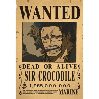 Poster Wanted Crocodile - One Piece™
