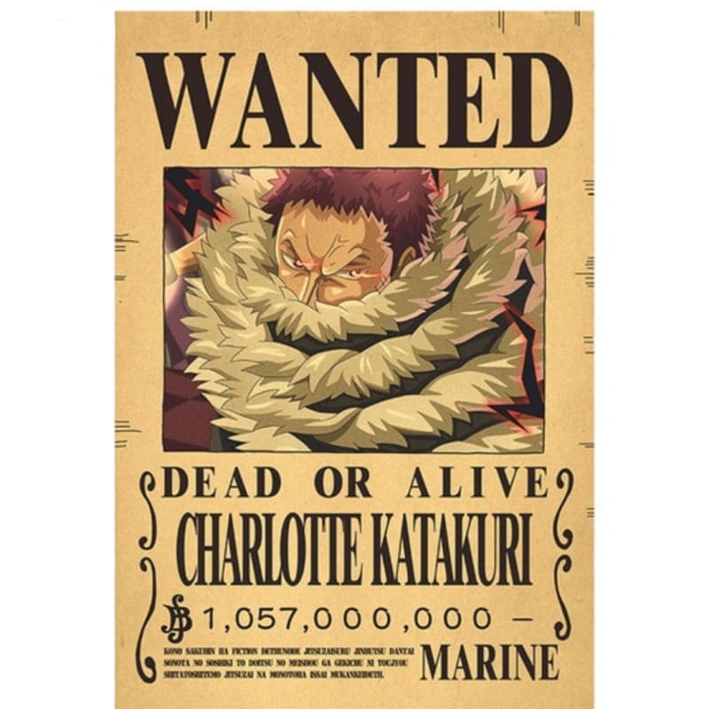 Poster Wanted Katakuri - One Piece™
