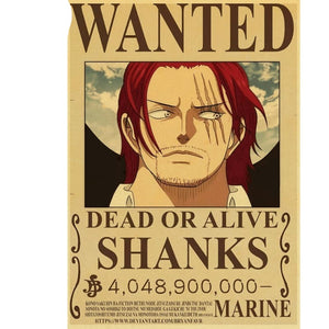 Poster Wanted Shanks - One Piece™