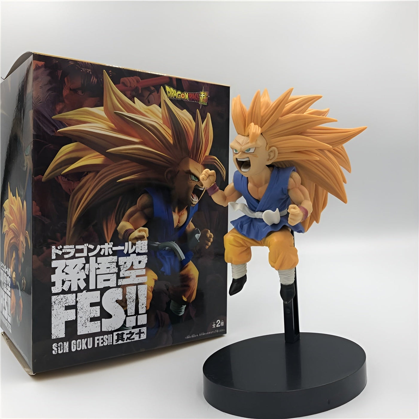 Figura DBGT Goku Pequeño Super Saiyan 3