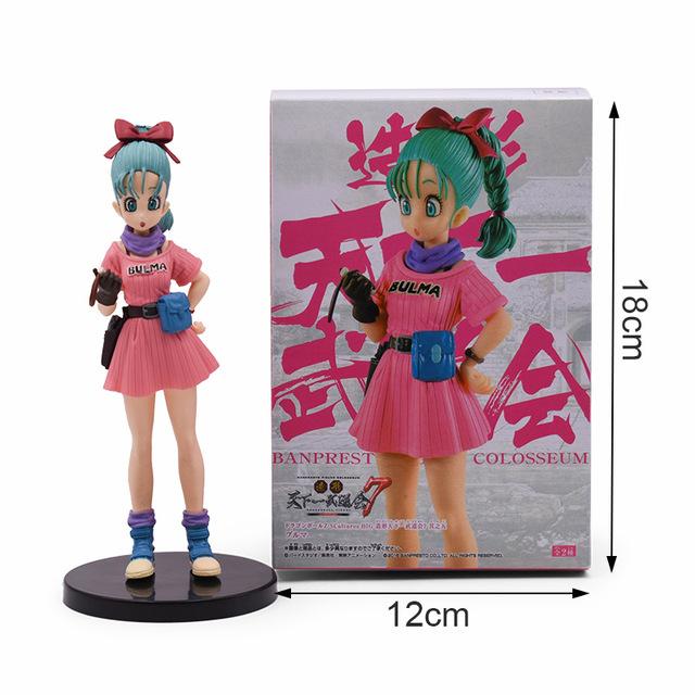 DBZ Bulma Capsule Corp Figur