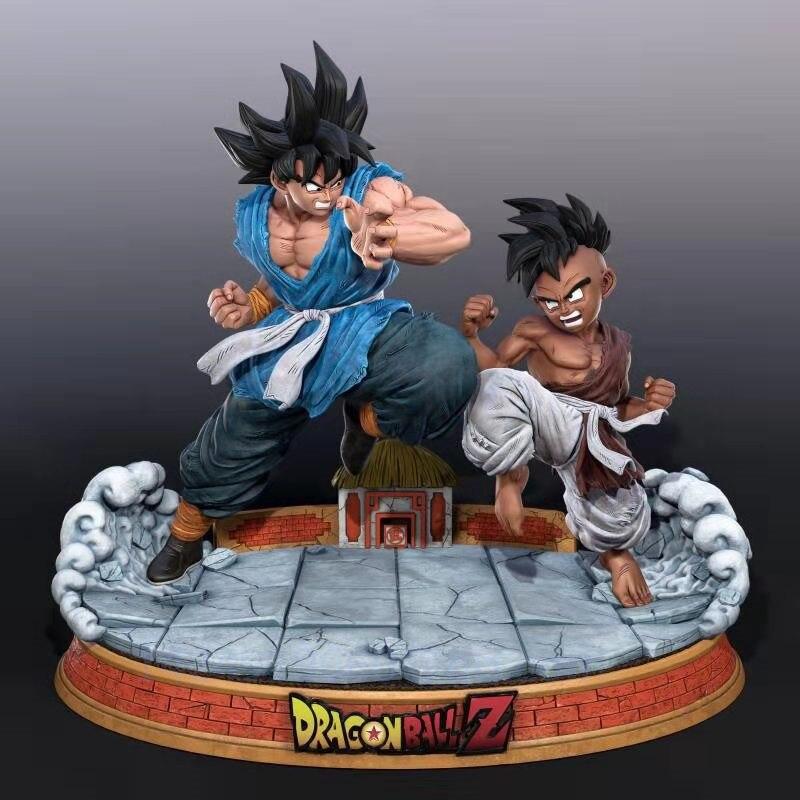 Figura de coleccionista Goku vs Uub