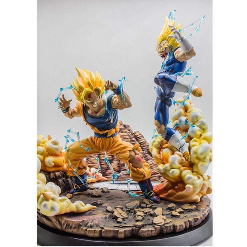 Figurine Collector Vegeta vs Goku