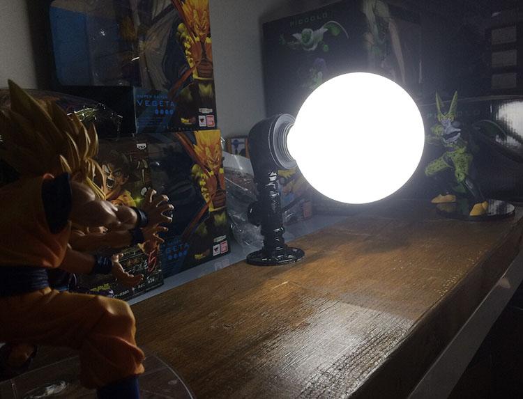 Lámpara Dragon Ball Z Gohan vs Cell (Coleccionista)