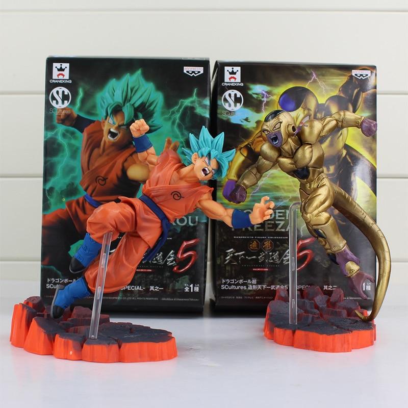 Figura Dragon Ball Z Freezer Dorado vs Goku