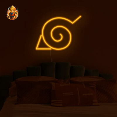 Naruto Neon « L'emblème de Konoha »-Ma boutique