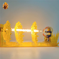 Lampe LED Vegeta Final Flash — Dragon Ball Z