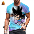 Figurine T shirt Goten Punch — Dragon Ball Z