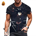 Figurine Goku T shirt noir Akatsuki — Dragon Ball Z