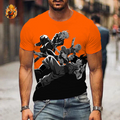 Figurine T shirt Protagonistes Saiyajin — Dragon Ball Z