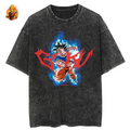 Figurine Goku Ultra Instinct T shirt surdimensionné — Dragon Ball Z