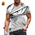 Figurine T shirt au look Saiyajin — Dragon Ball Z