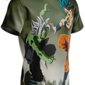 Figurine T Shirt Goku vs Zamasu Fusion — Dragon Ball Z