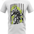 Figurine Broly T shirt de style américain — Dragon Ball Z