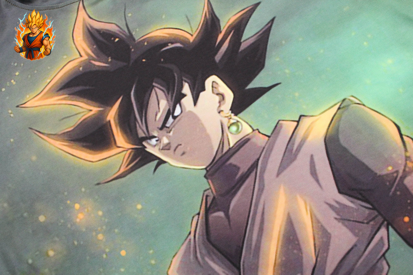 Schwarzes T-Shirt „Dragon Ball Super Goku“